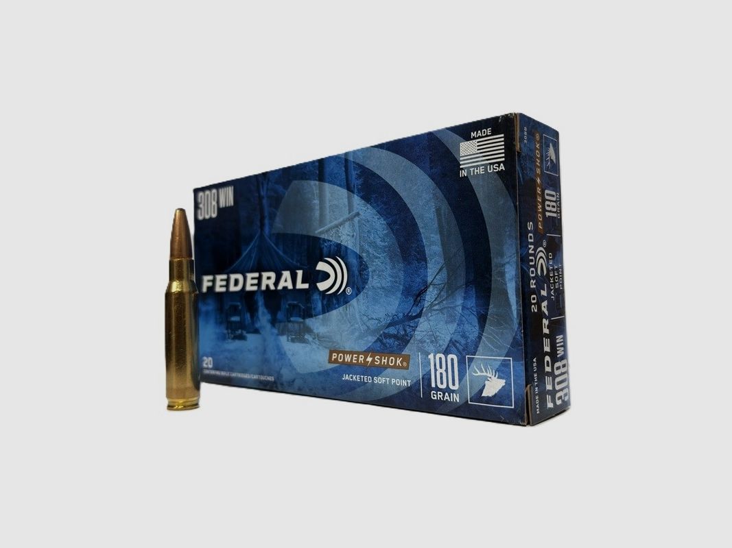 Munizioni Federal .308 Win SP 11,7 g/180 grs