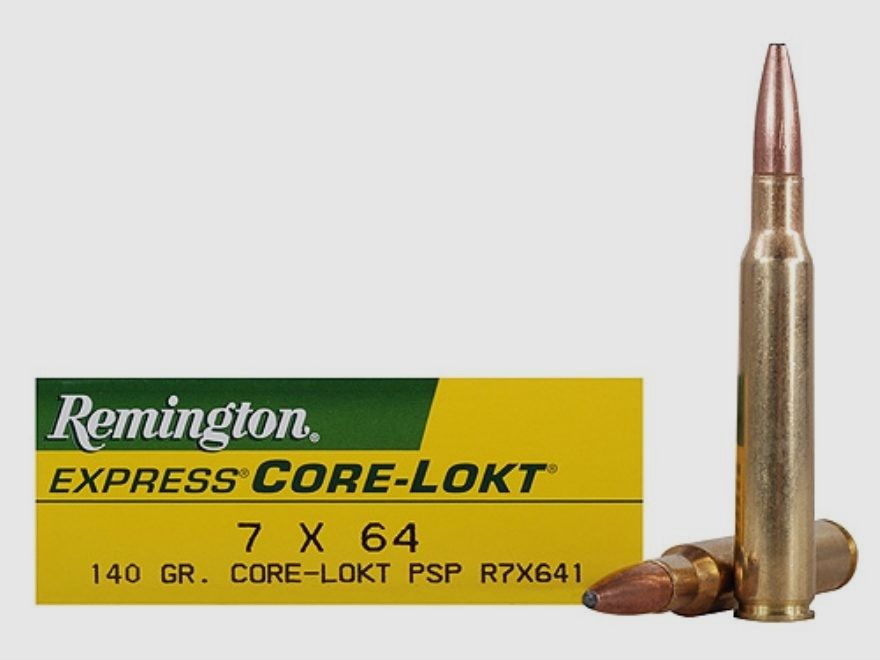 Munition métallique REMINGTON CORE-LOKT – 7×64 – 140 grains, image 2 sur 3