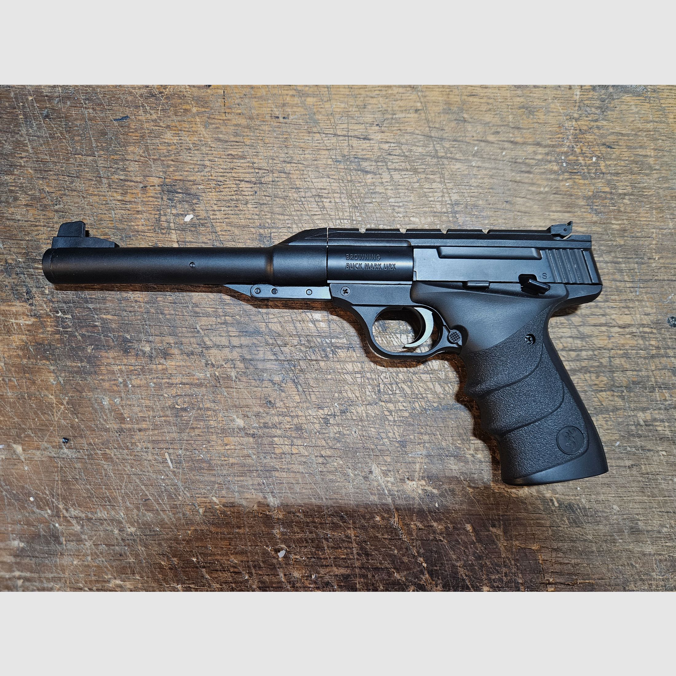 Browning Luftpistole Buck Mark URX Kaliber 4,5 mit viel Zubehör