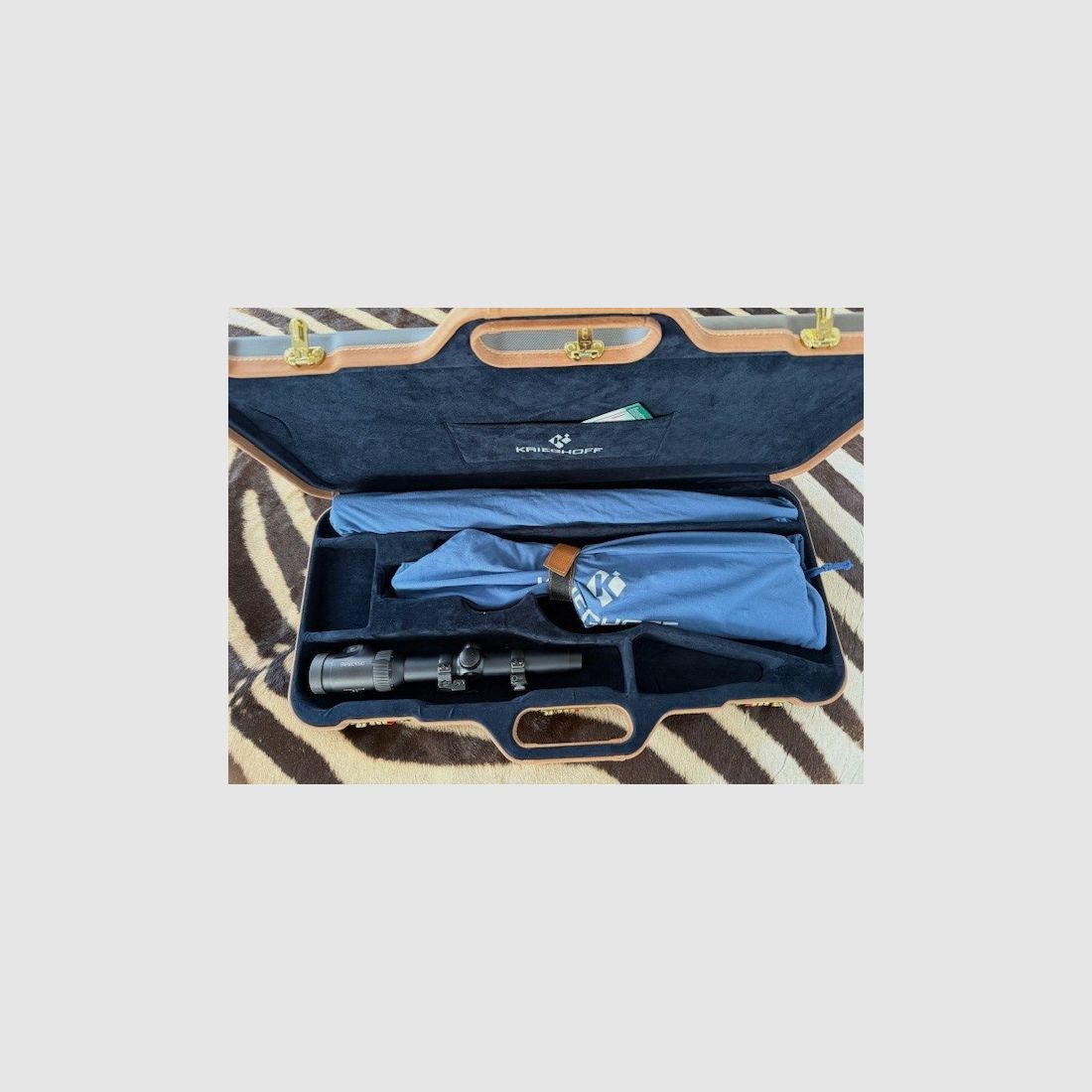 KRIEGHOFF CLASSIC DOPPELBÜCHSE .30 R BLASER GAUCHE / DROITE