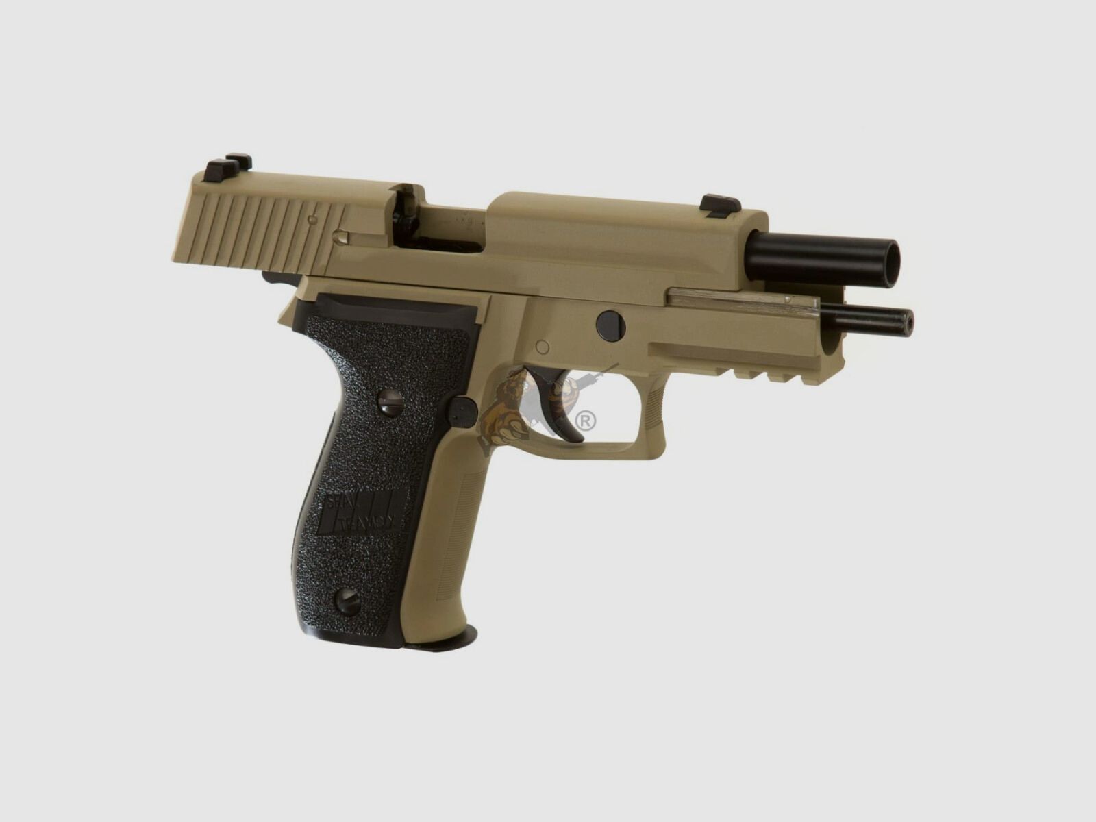 WE F226 Mk25 Navy Seals Full Metal Desert GBB -F-