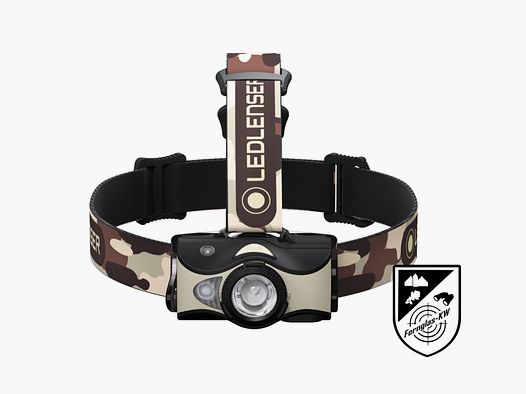 Ledlenser 502157 LED Kopflampe Stirnlampe MH8 Black Sand Multicolor 600 Lumen