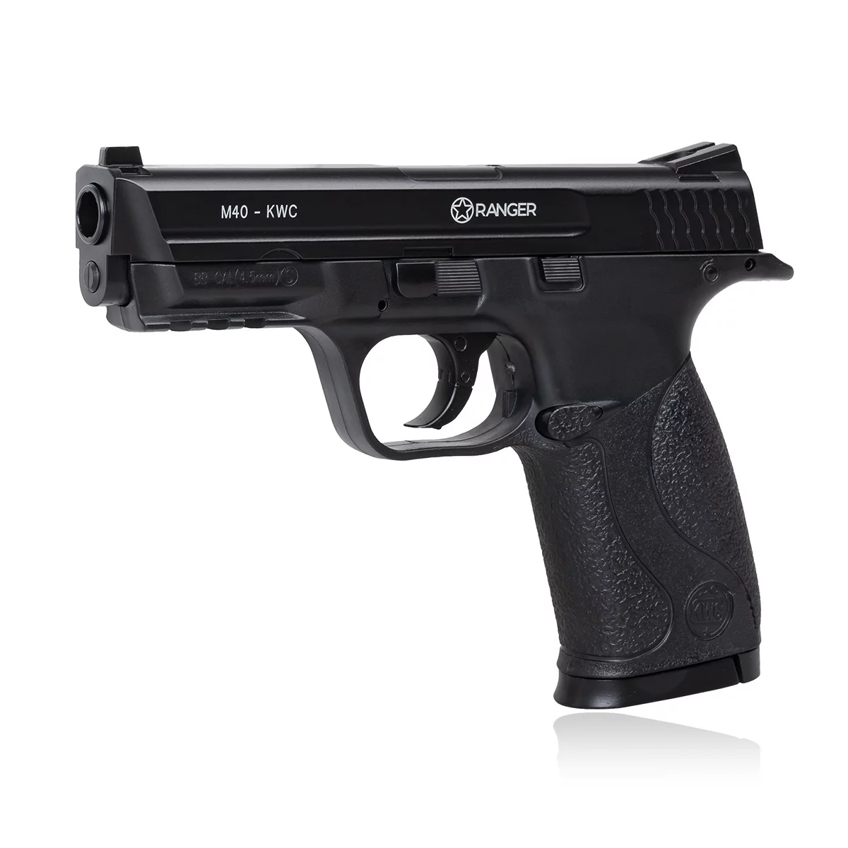 Pistolet wiatrówka RANGER M40 KWC kal. 4,5 BBs 19 strz. METAL SLIDE CO2, zdjęcie 2 z 12