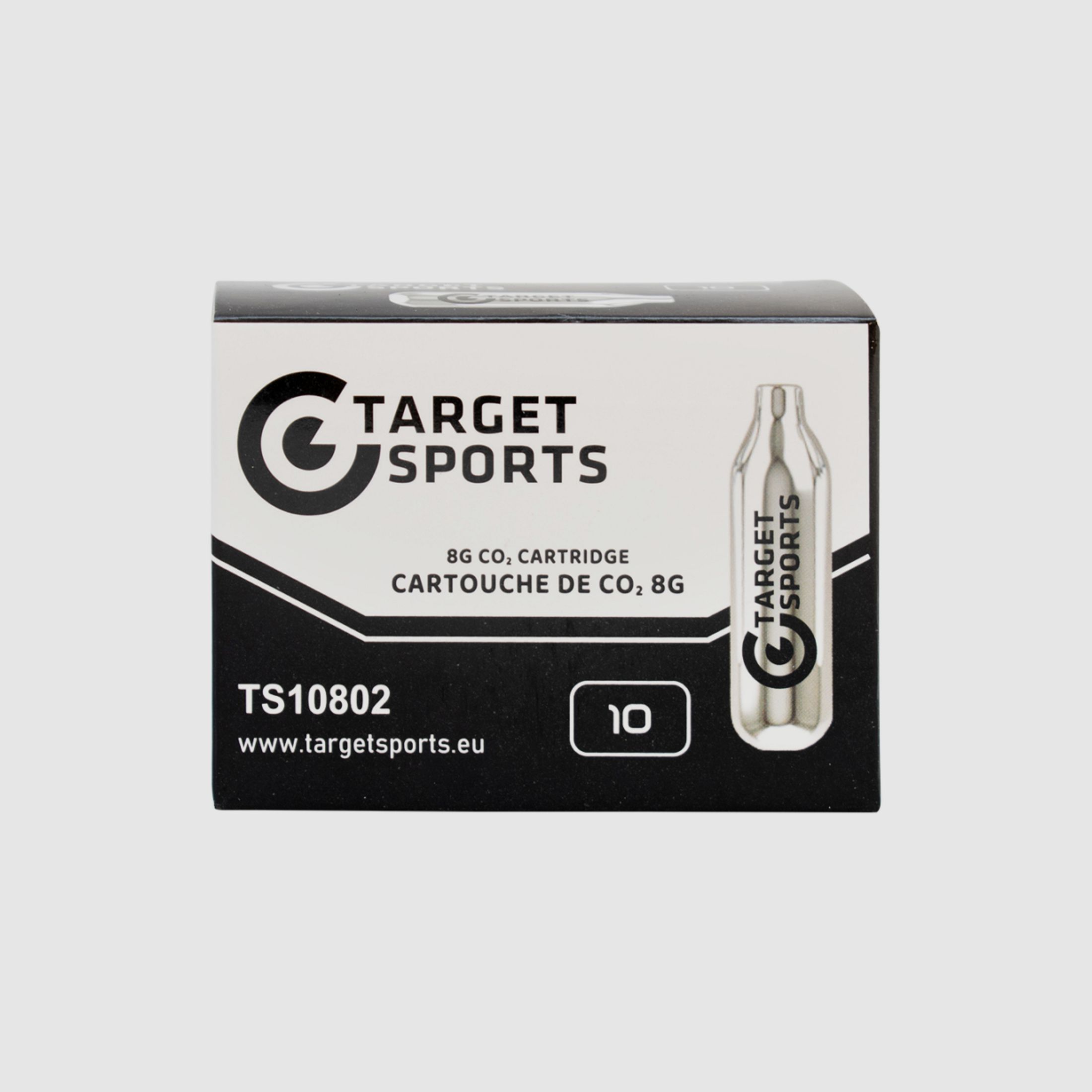 Cartuchos de CO₂ de 8 g, 10 uds.