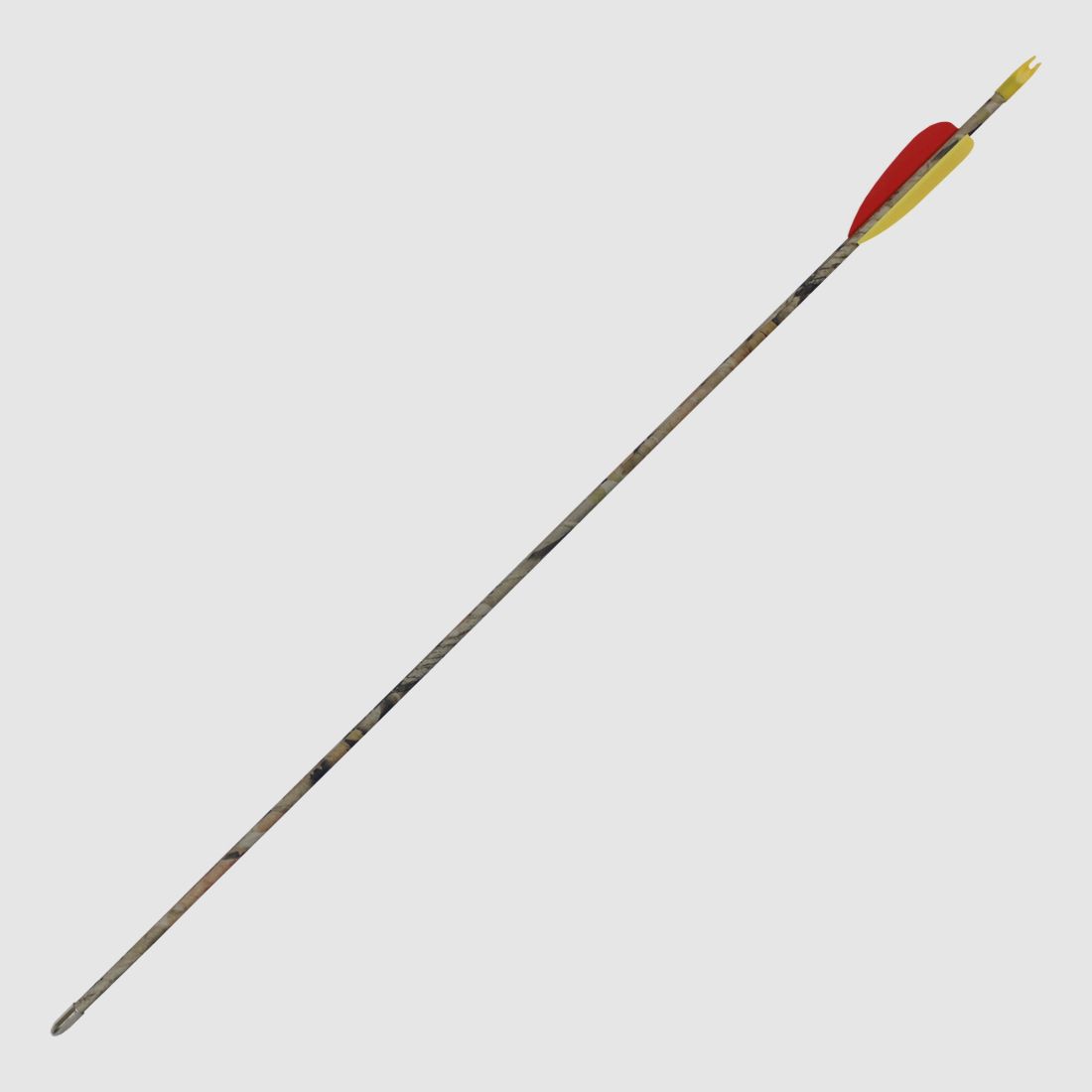Ersatzpfeil Fiberglas Pfeil camo 26"