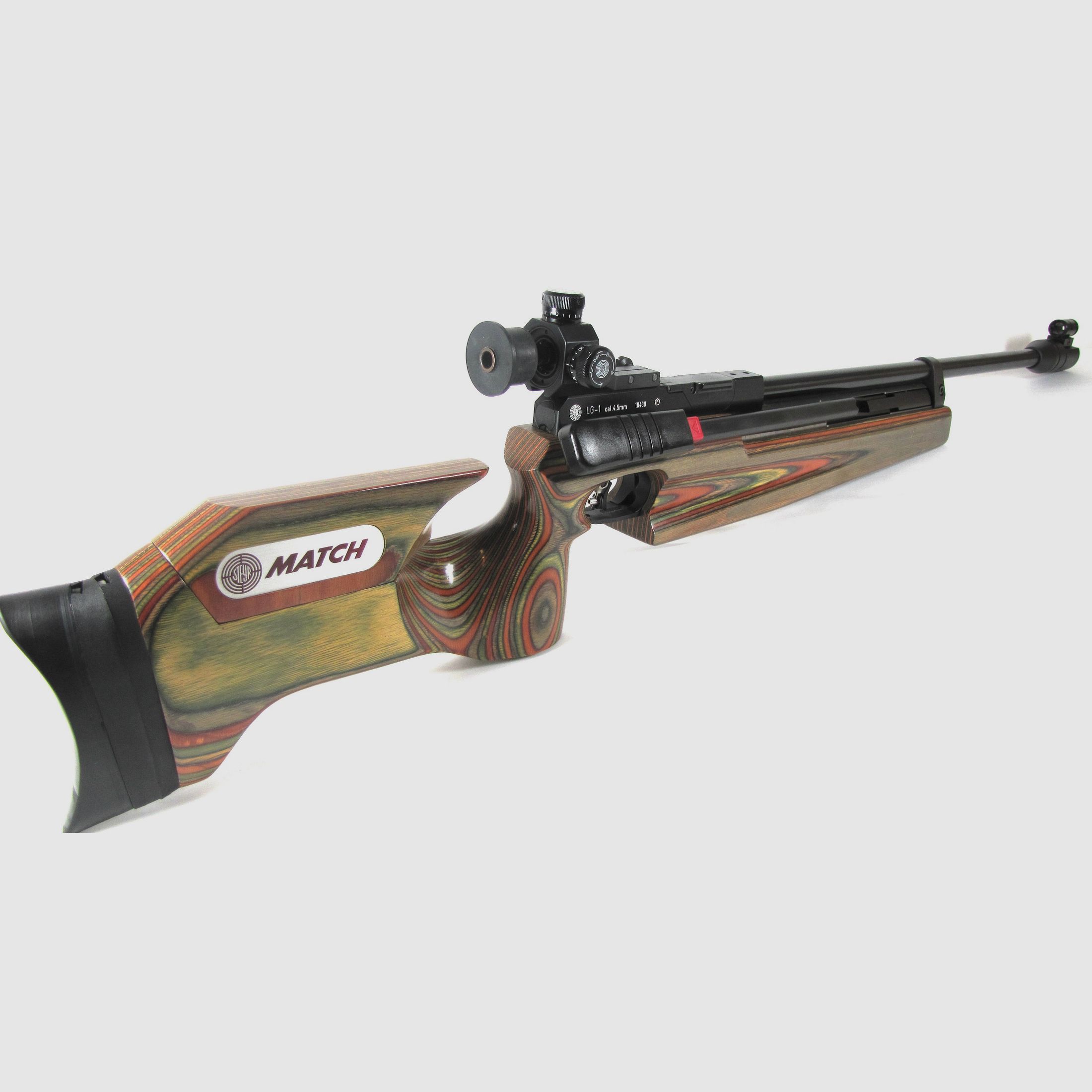 Steyr LG1 Match-luchtgeweer in uitstekende staat.