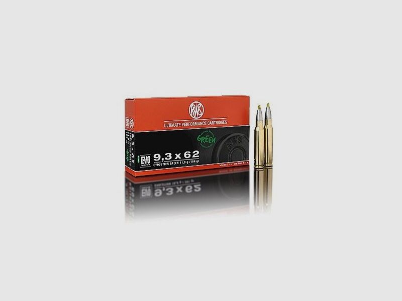 RWS 9,3X62 EVO GREEN 11,9G munizioni per carabina