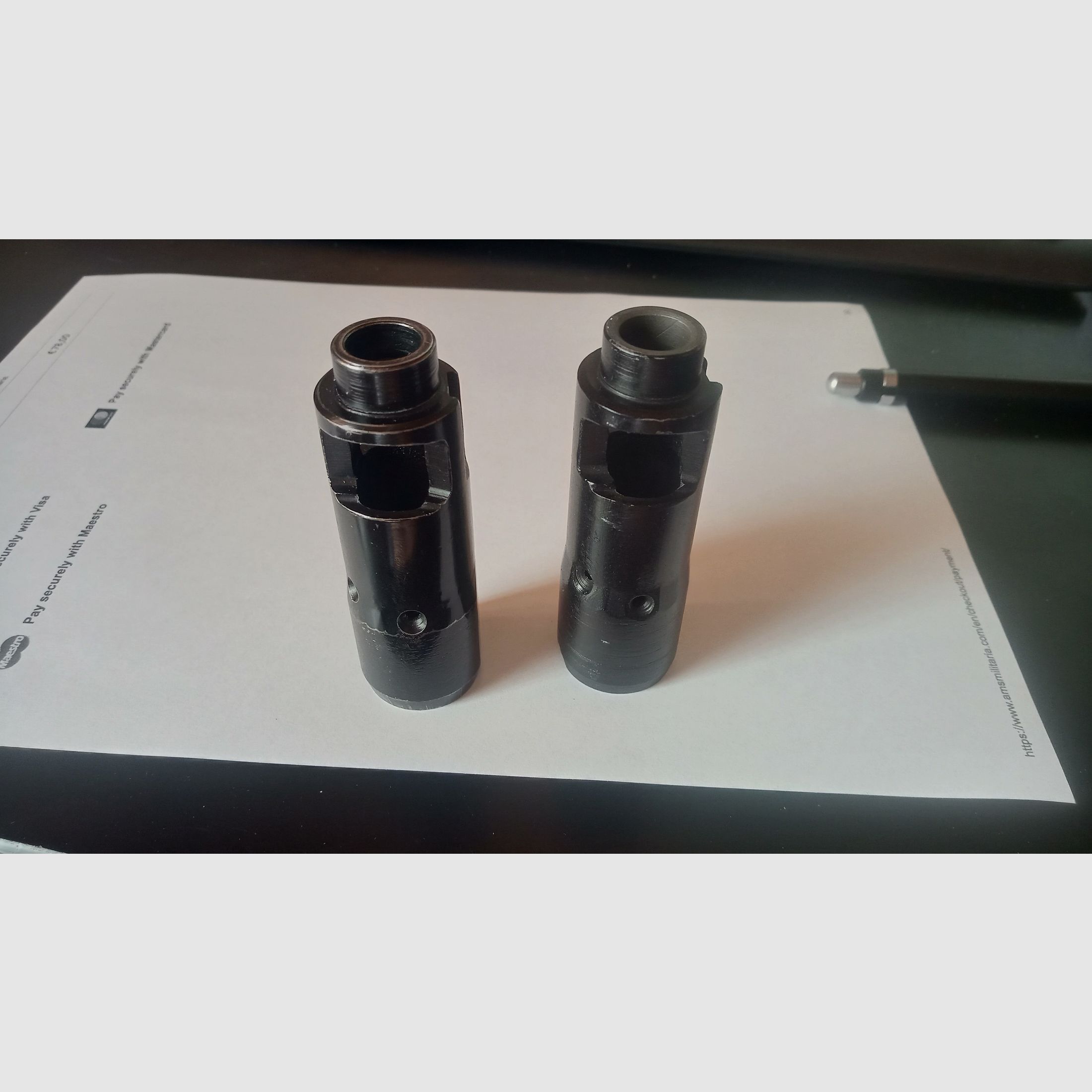 Offerta di scambio: Originale Izhmash AK-74 Flash Hider 7,62 e 5,45/.223 per Arsenal Flash Hider // Kalashnikov russa 24x1,5 mm filetto destro freno di bocca soppressore di fiammata