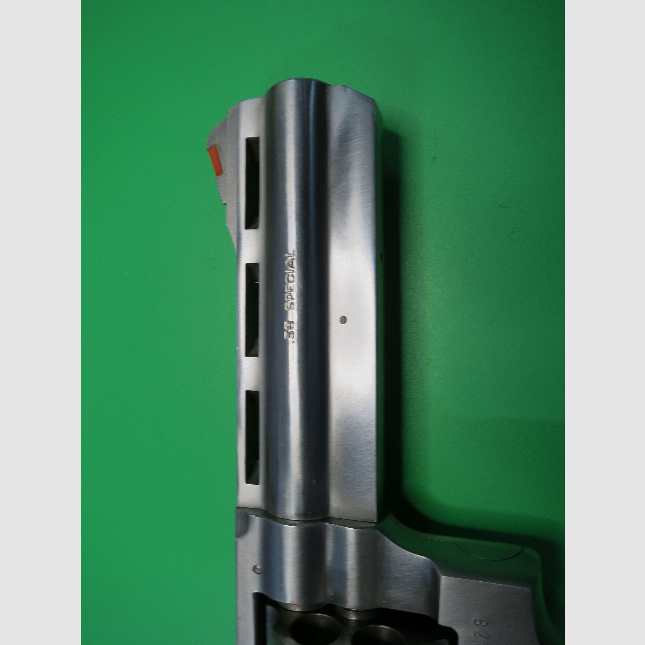 Rossi Interarms Edelstahl Revolver M851, .38 Special, 6 Schuss, DA/SA, Amadeo-Rossi M-851, Fallenjagd #17