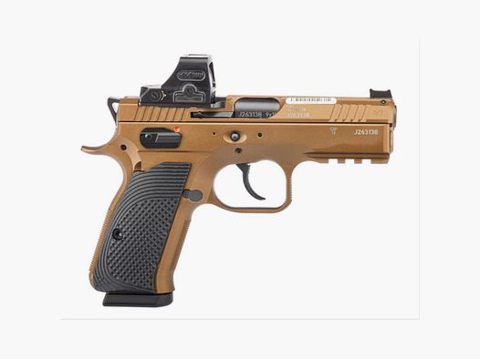 Pistole CZ Shadow 2 Compact OR Bronze HE508T-RD-X2 Combo, 9mm Para 15-Schuss, Limitiert!