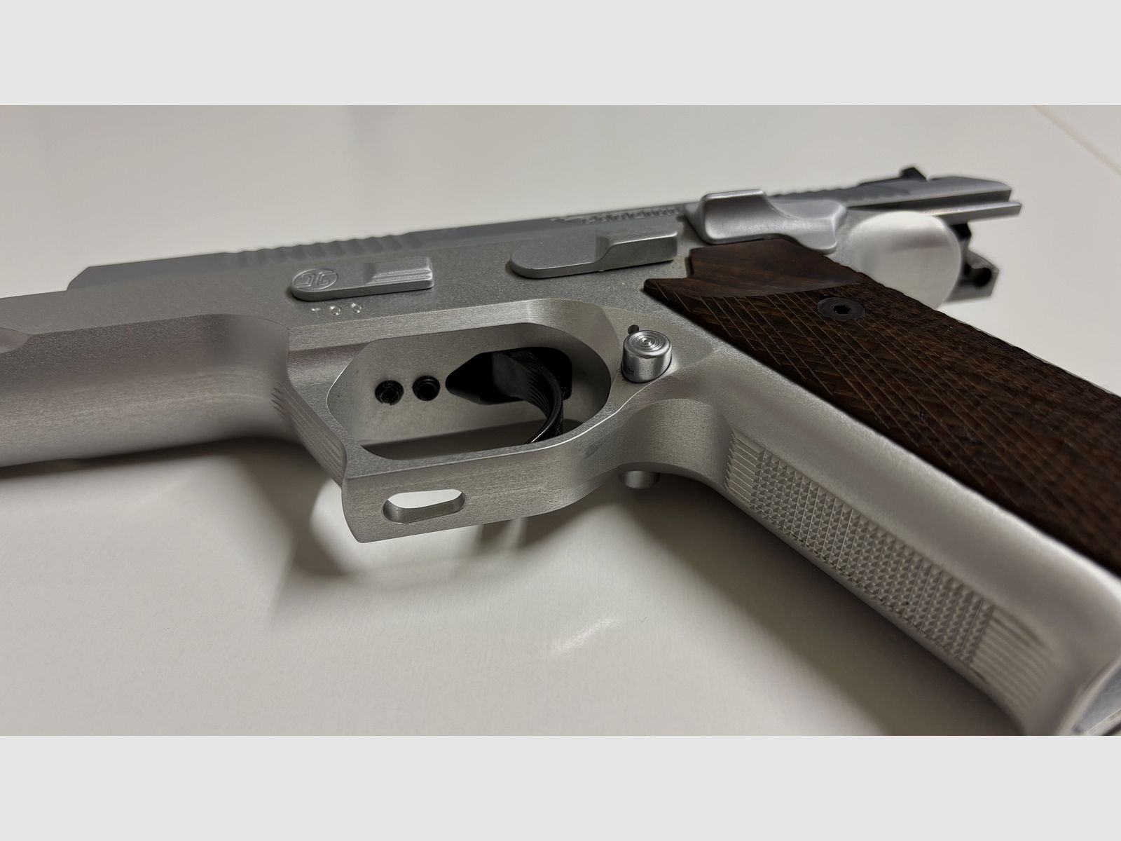 Pardini Sport Modell P.C.45 S, 5 Zoll, Cal 45 ACP - silber