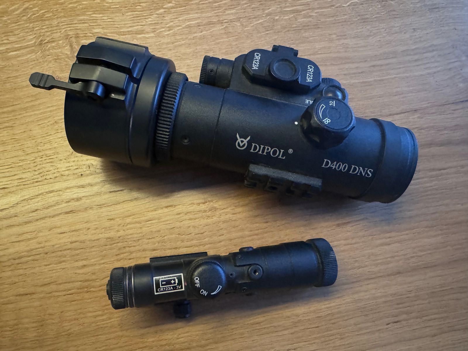 RUSAN D400 DNS digitaal nachtsichttoestel incl. infraroodstraler 940nm