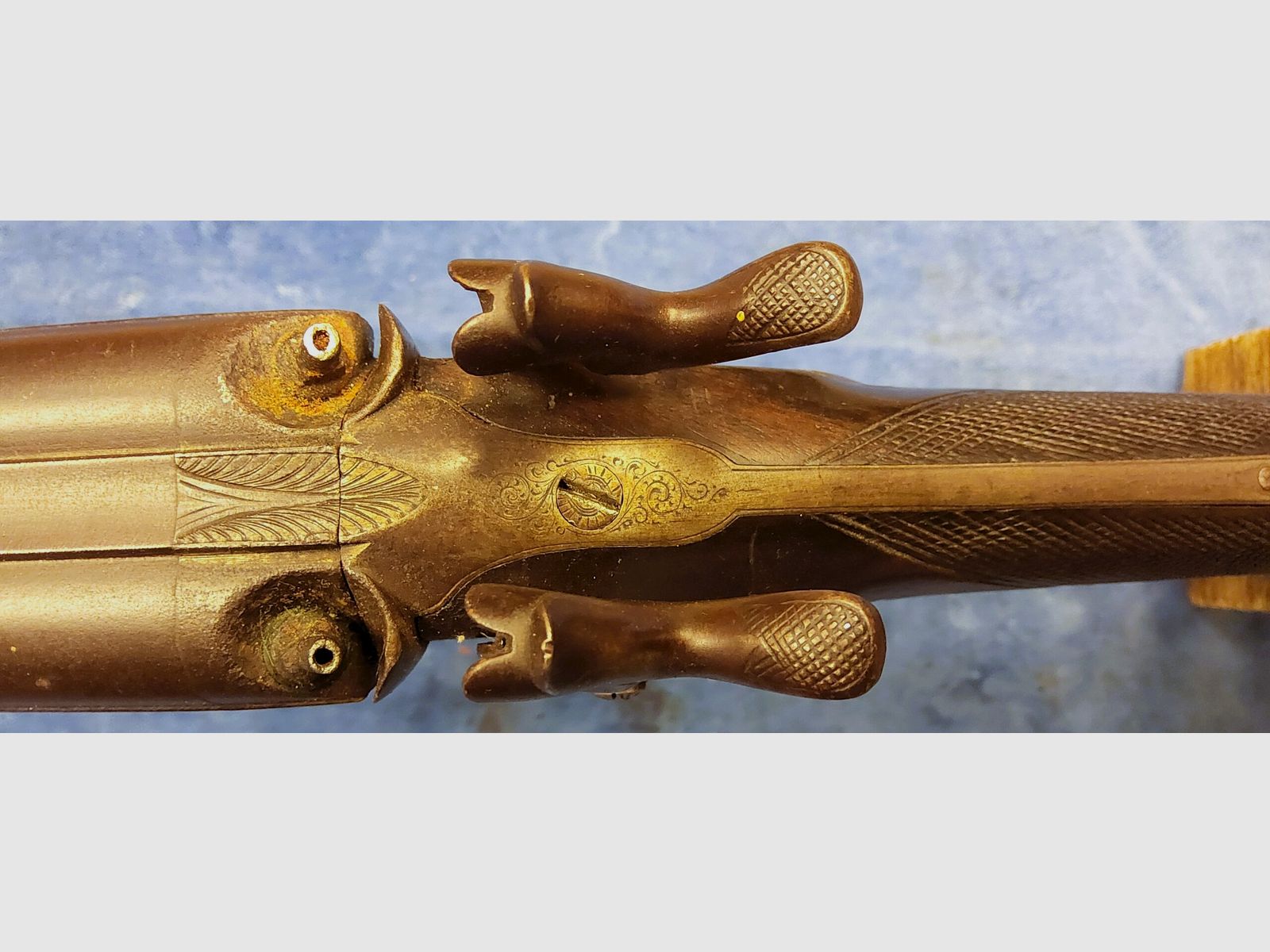 Fusil à percussion à deux canons Brun Latrige (sans permis), image 16 sur 19