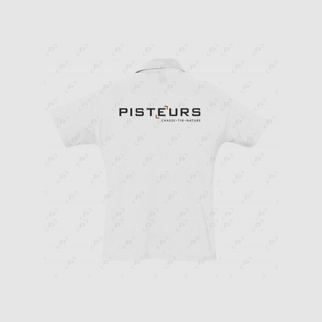Damen Polo PISTEURS SUMMER weiß, Bild 2 von 2