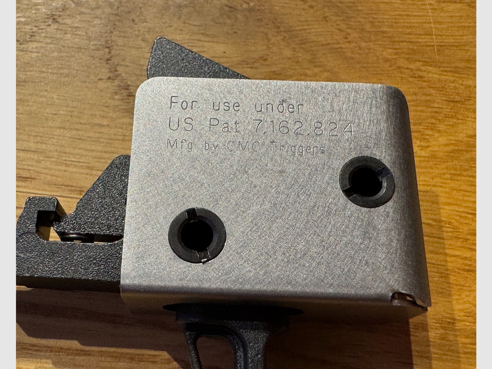 CMC Drop-in Trigger AR15/AR10 Small Pin – Competition, Flat, 2/2 lb (Model 92504) Trigger for Schmeisser, Oberland Arms