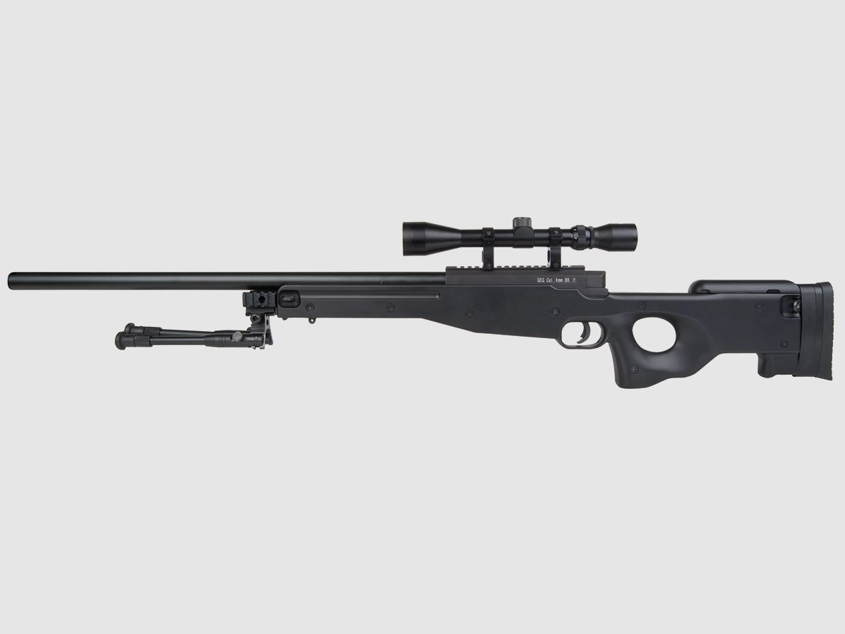 GSG MB01 Sniper tactique Noir 6mm - Airsoft à ressort