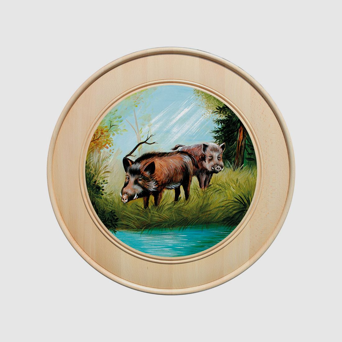Ehrenscheibe Keiler 60cm