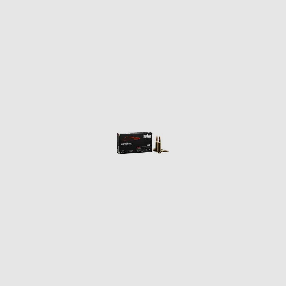 MUNIZIONE SAKO 222 REM GAMEHEAD Soft Point 50 Grs (scatola da 20), immagine 1 di 2