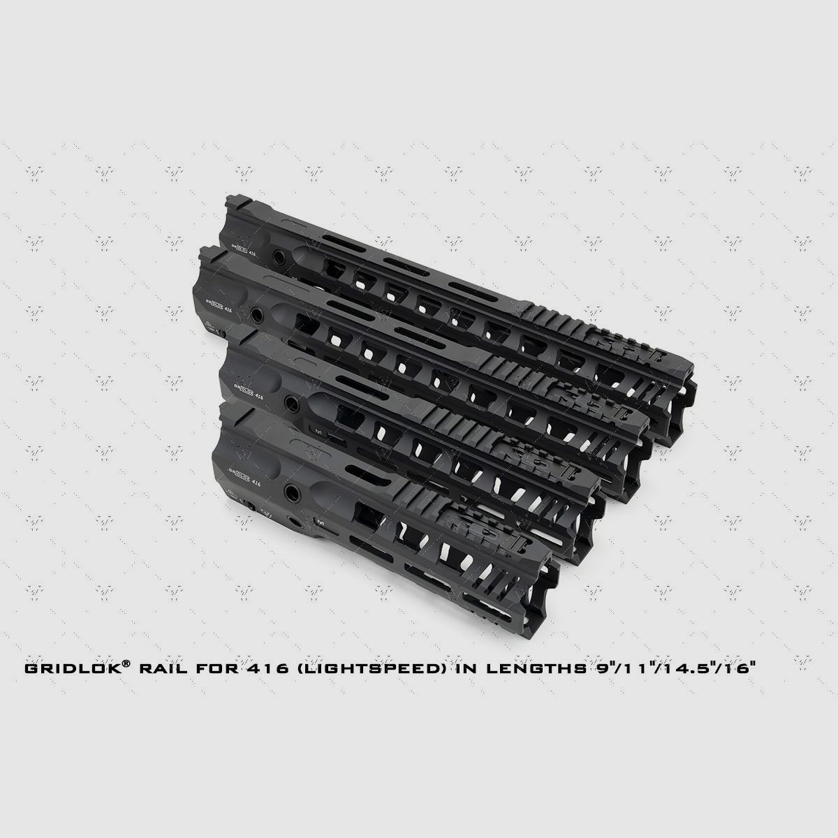 Strike Industries Lightspeed Gridlok 416 Handguard, Bild 3 von 4