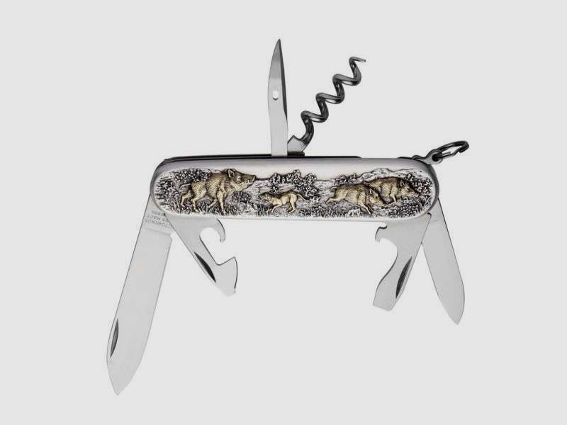 Coltello da Tasca Esclusivo per Cacciatori Cinghiale con Possibilità di Incisione, immagine 1 di 6