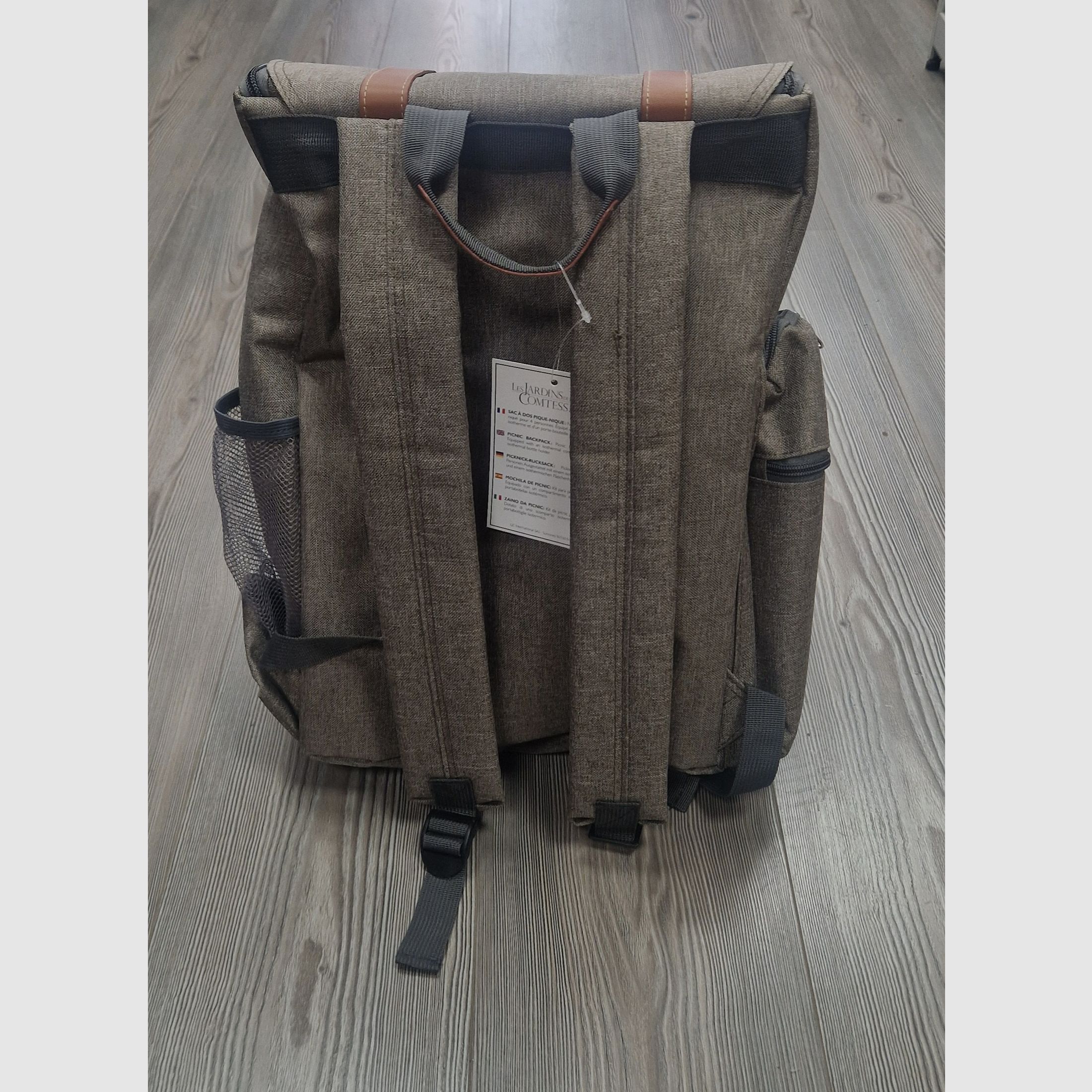 LOVERGREEN – SAC À DOS PIQUE NIQUE TOUT ÉQUIPÉ – 4 PERSONNES, image 2 sur 4