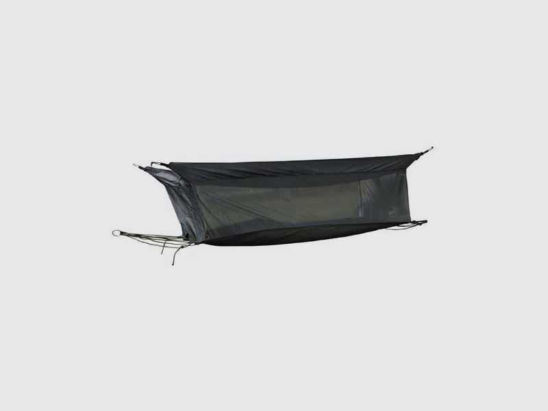 Hammock, "Jungle", with roof, mosquito net, olive
