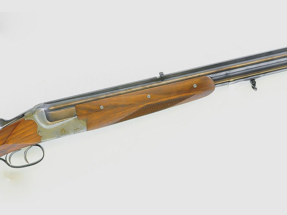 Merkel double-barreled rifle Mod. 210 - Cal. 6.5x57R // 16/70