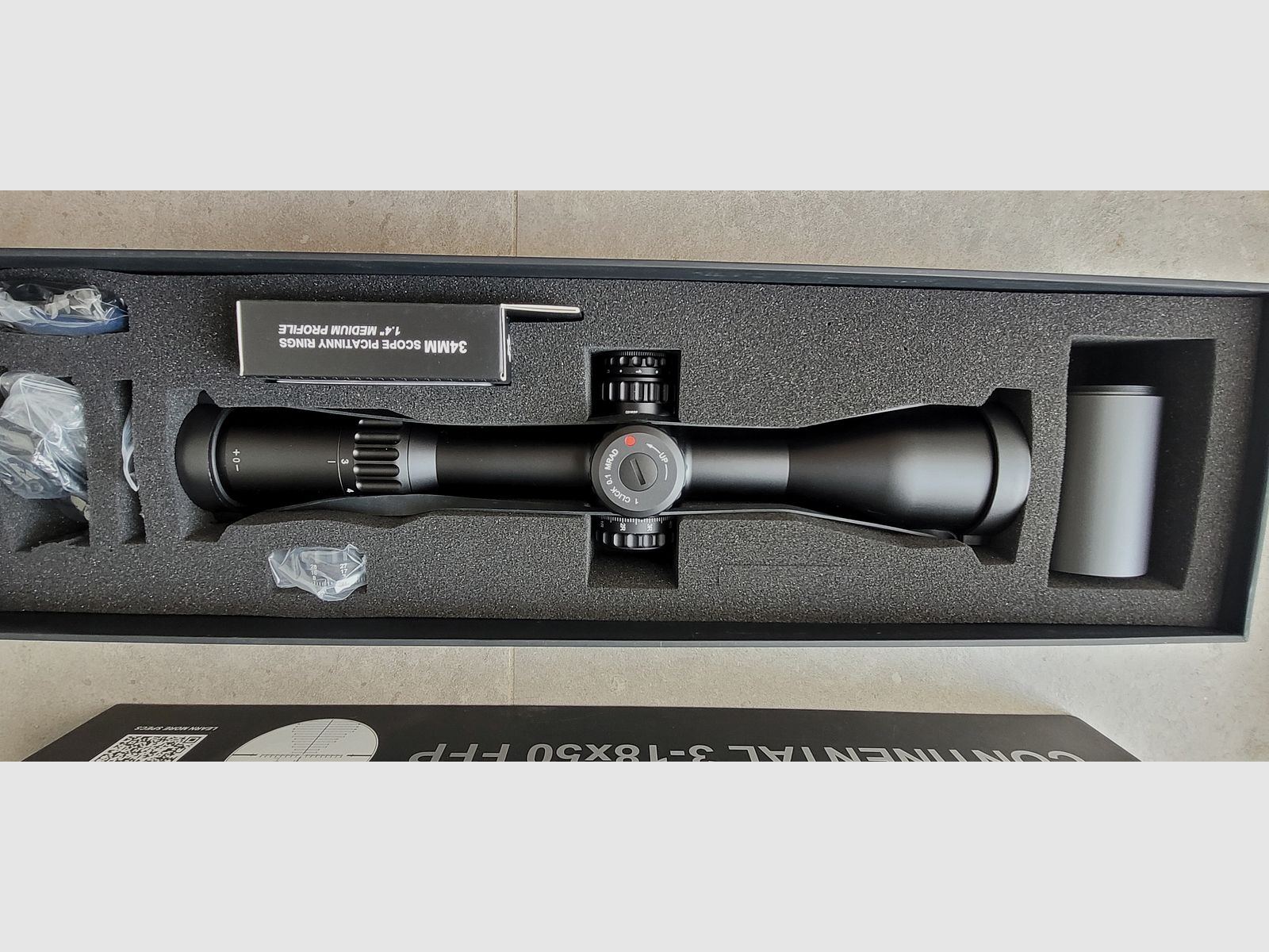 Vector Continental 3-18x50 FFP SCFF-43