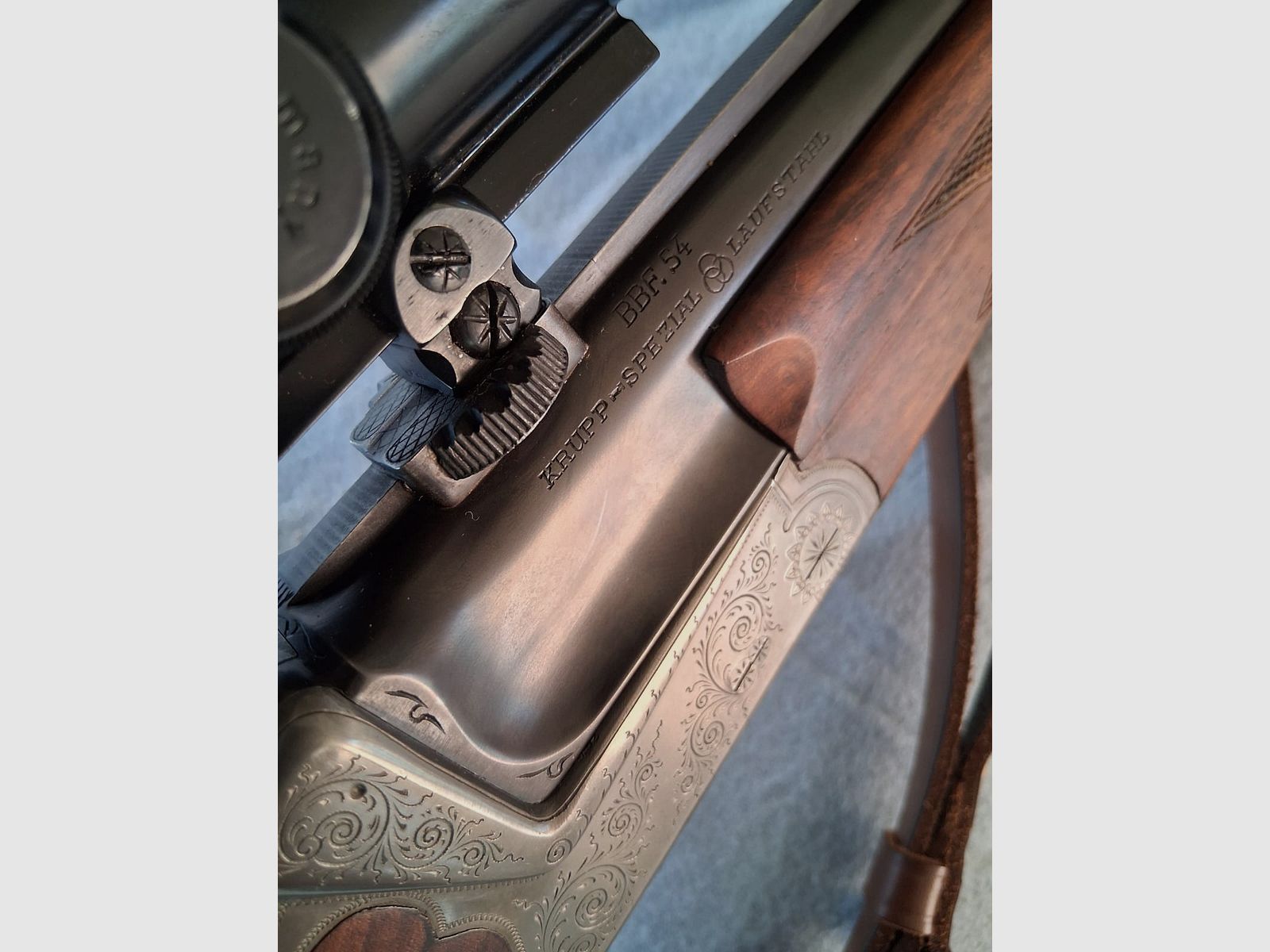 Langwaffe Sauer & Sohn Bockbüchsflinte 16/70 und 7x65R mit Zielfernrohr Zeiss Diavari 1,5-6