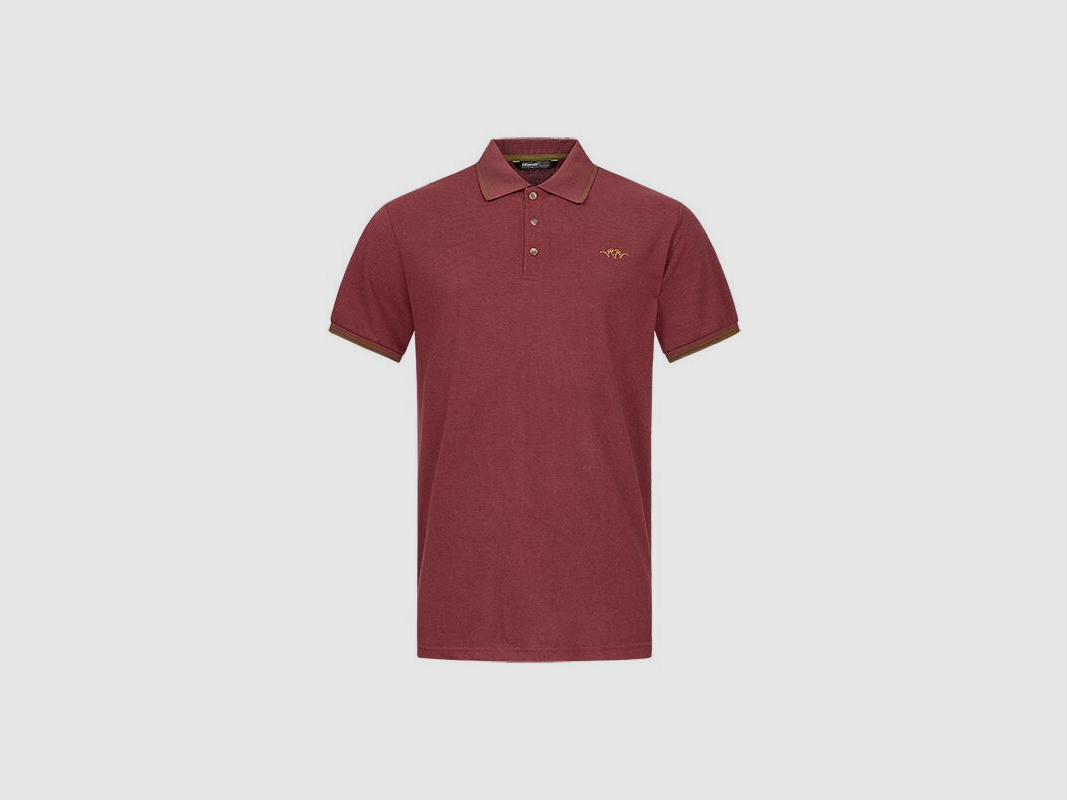 Blaser Herren Polo Shirt 22 bordeaux