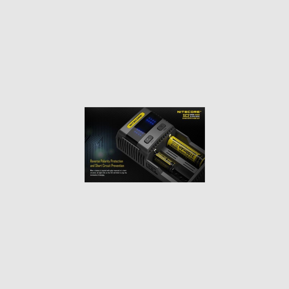 Cargador Nitecore SC2, imagen 14 de 19