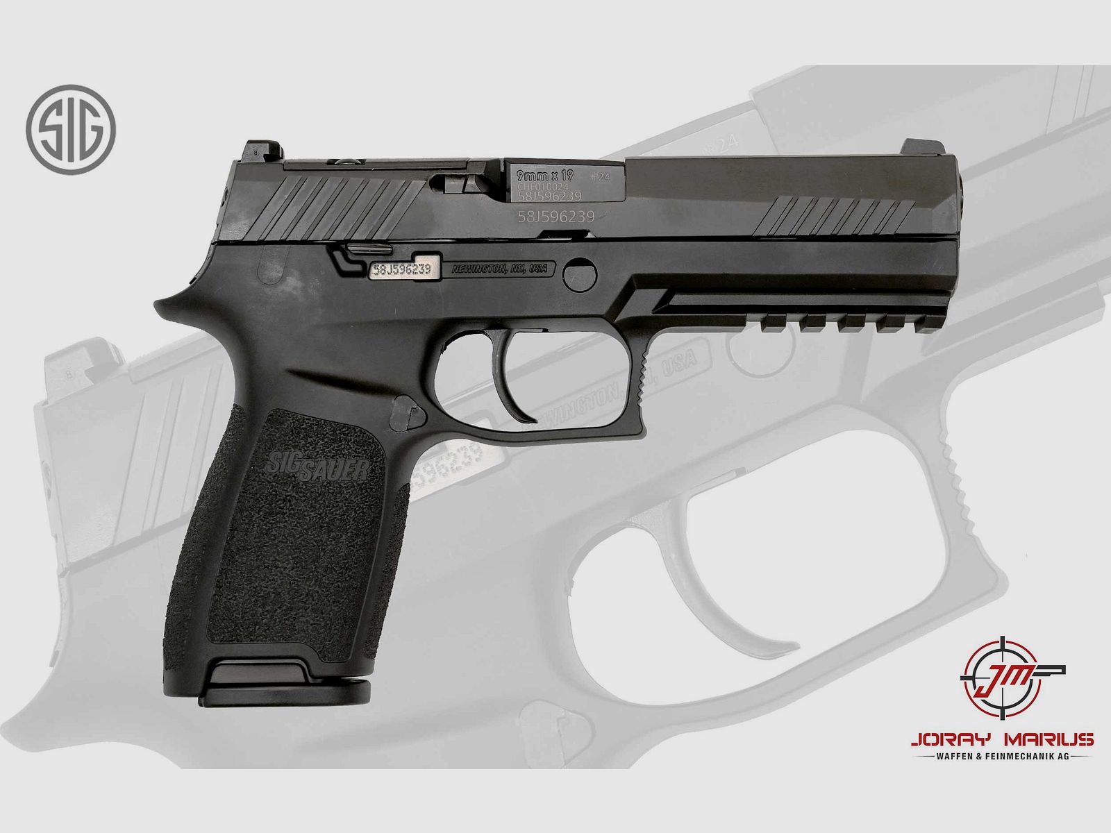 SIG Sauer P320 FS NITRON SIGLITE 9mm Para, Bild 1 von 2
