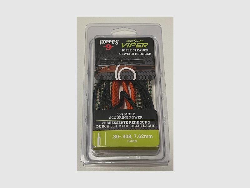 Hoppe’s BoreSnake Viper – Cleaning Cord Cal .30 / .300 / .303 Rifle #24015V