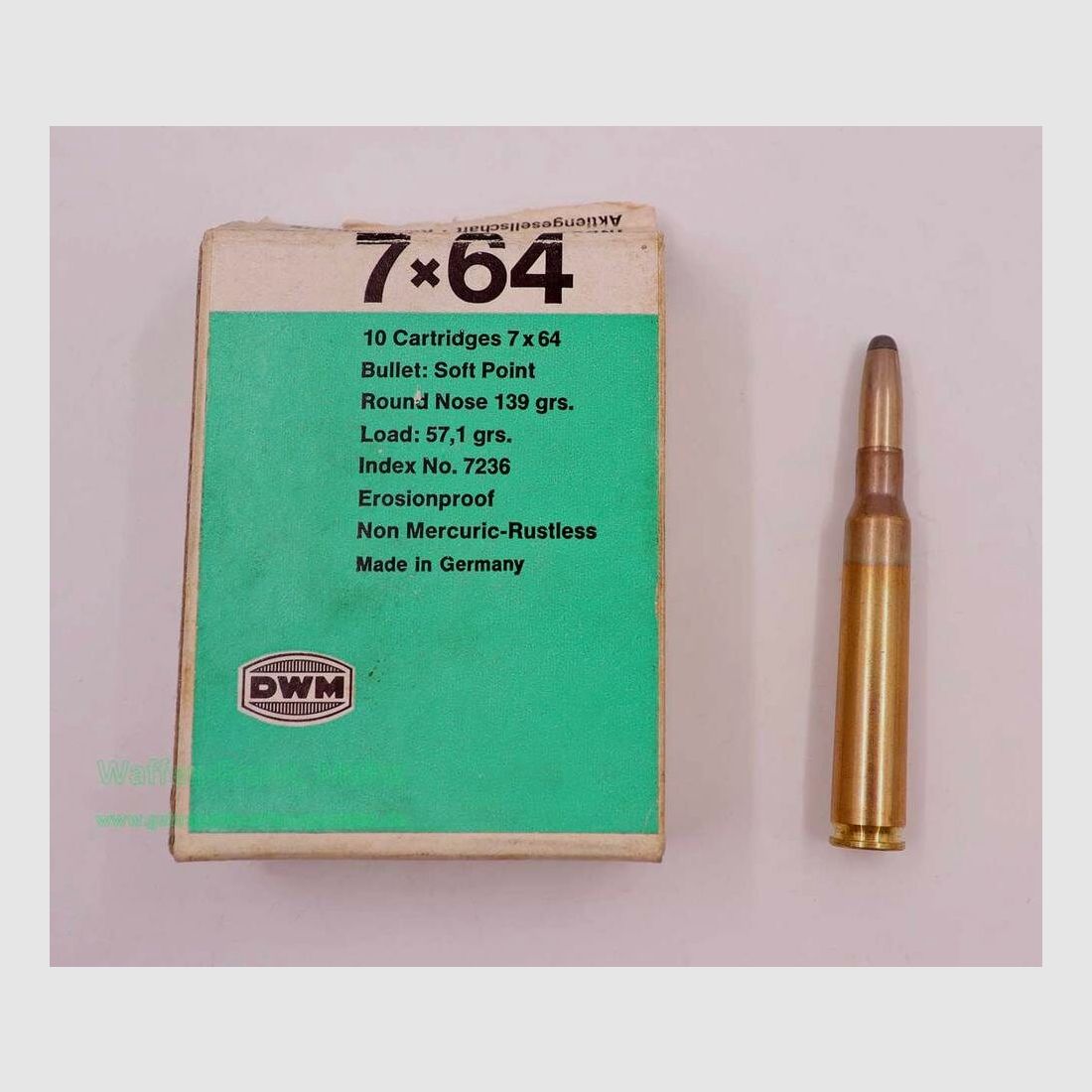 DWM, Berlino cartucce per fucile 7x64