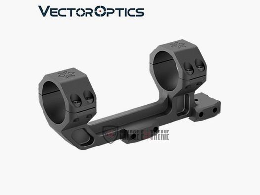 Montage Monobloc VECTOR Optics X-Accu 30mm Rail 11mm Niveau à Bulle