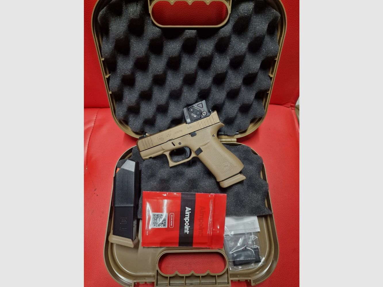GLOCK 43X KOMBO MIT COA COYOTE 9x19mm, Bild 1 von 4