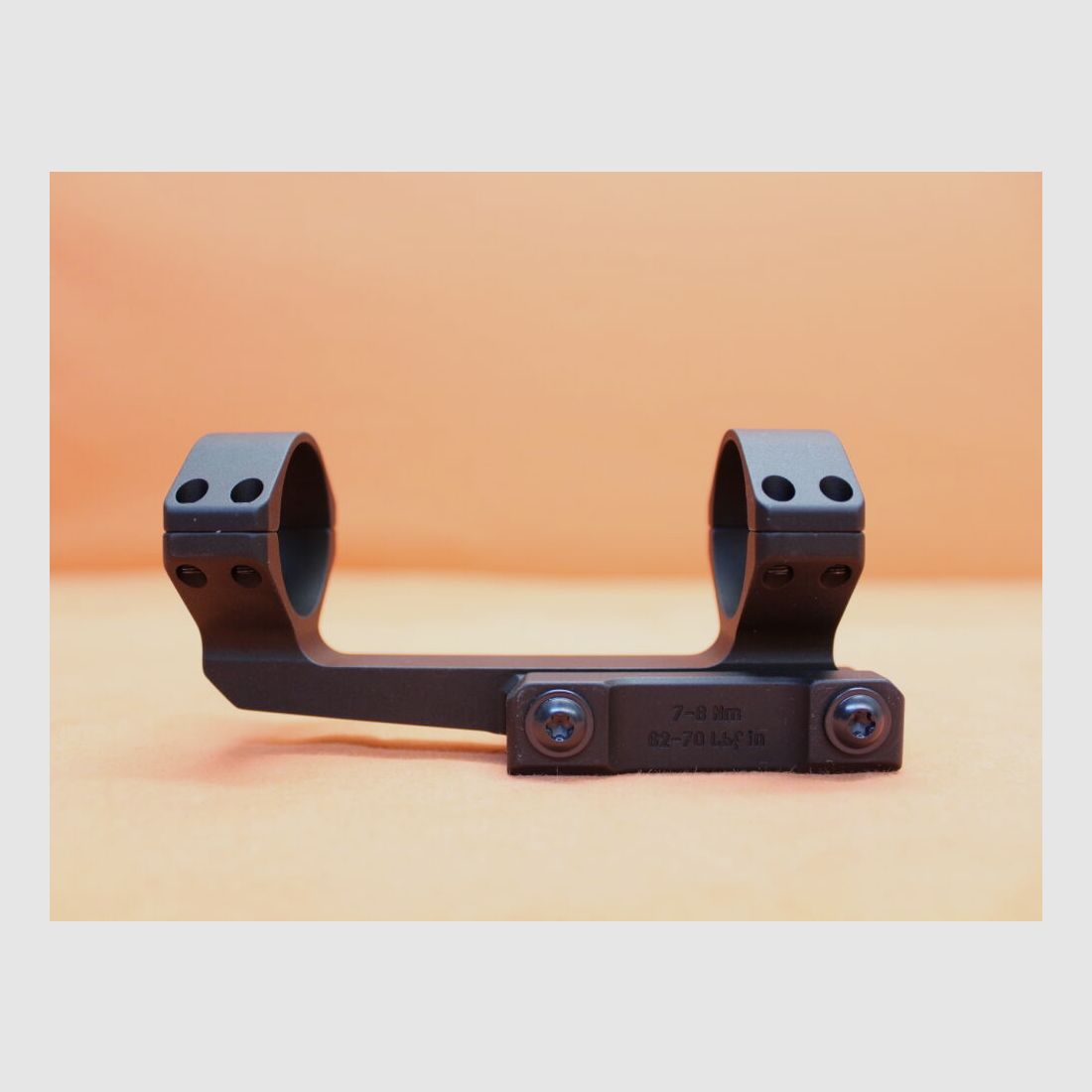 Recknagel Era-Tac Blockmontage ultraleicht 34mm (T3024-0020) mit Torxschraube, 2,2" verlängert für Picatinnyp.