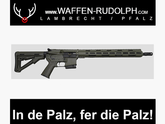 MODÈLE SPÉCIAL FULL OD : Lux Def Tec LDT L5L avec garde-main long AR15 16,75" UN VRAI COUP DE FOUDRE chez WAFFEN RUDOLPH... disponible en PFALZ uniquement ICI !!!