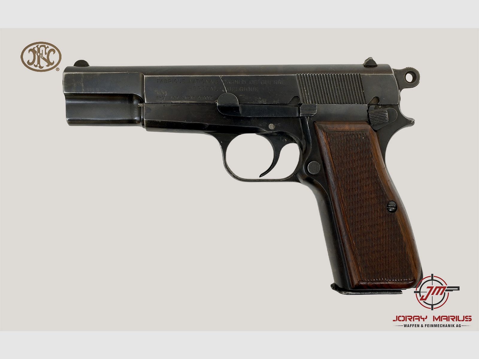 FN Hi Power GP35 9mm Para – Vorkriegswaffe, Bild 2 von 2