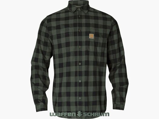 Härkila Hemd Scandinavian L/S  Green check