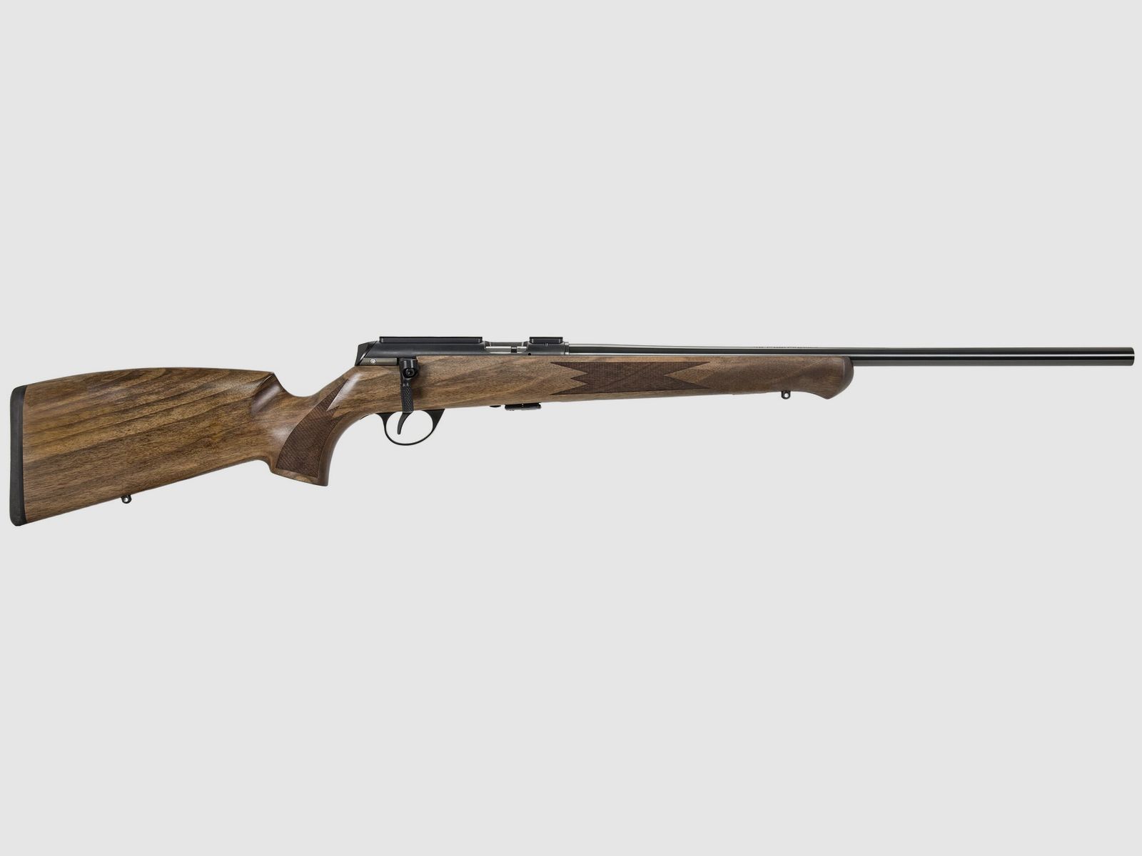 Anschütz 1727 F Nuss Deutscher Schaft – .22 lr., billede 1 af 4