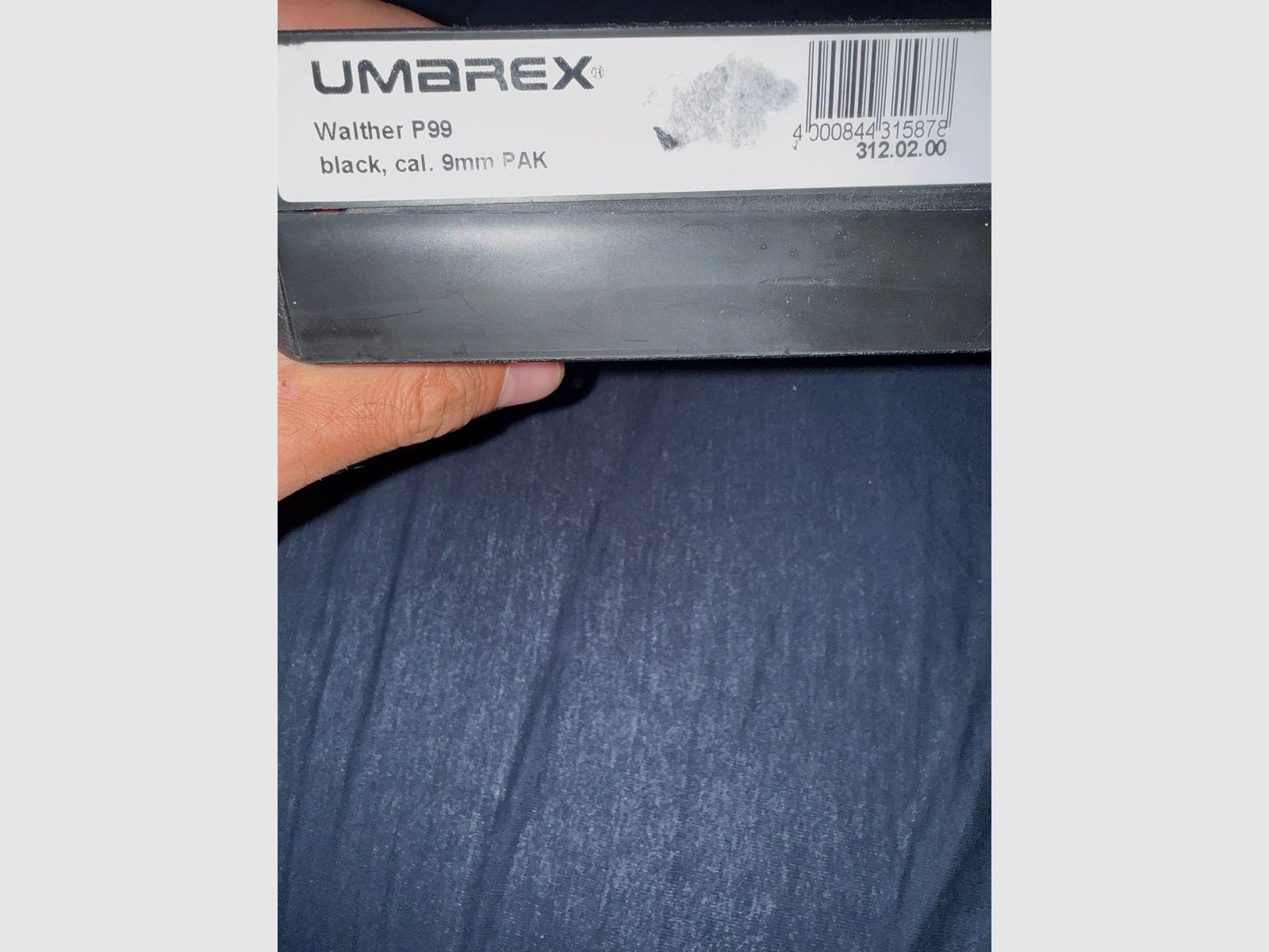Walther P99 Umarex blank firing pistol – well maintained condition