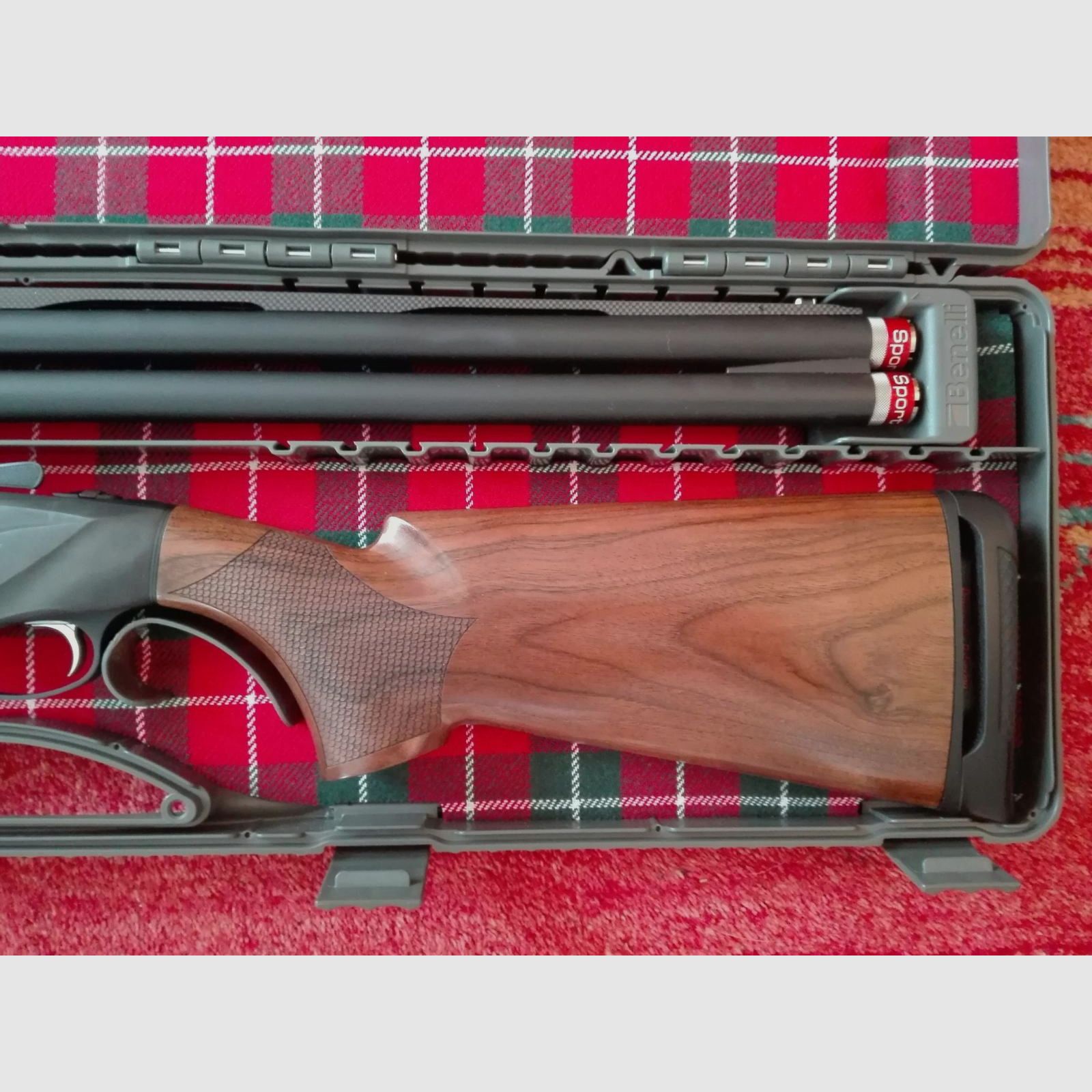 Benelli 828 U Sport Black Sporting 12/76, die teure SPORT Ausführung! TOP