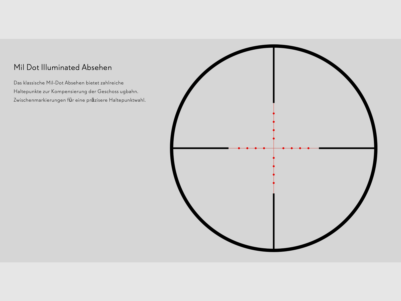 HAWKE 14232 Zielfernrohr VANTAGE 3-9x50 AO MIL DOT IR Leuchtabsehen Rot und Grün