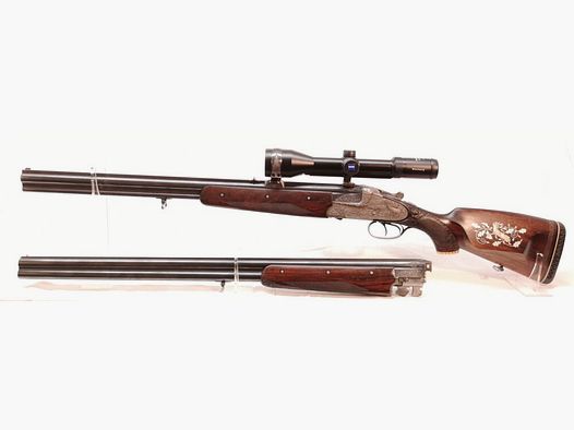 Bühag / Merkel (Suhl - G. Retz) 303E / 313 * noble hunting combination with ZEISS Varipoint M 2.5-10x50