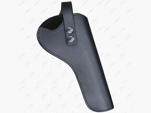 Holster de ceinture en cuir PISTEURS pour revolver 357 MAG 6"