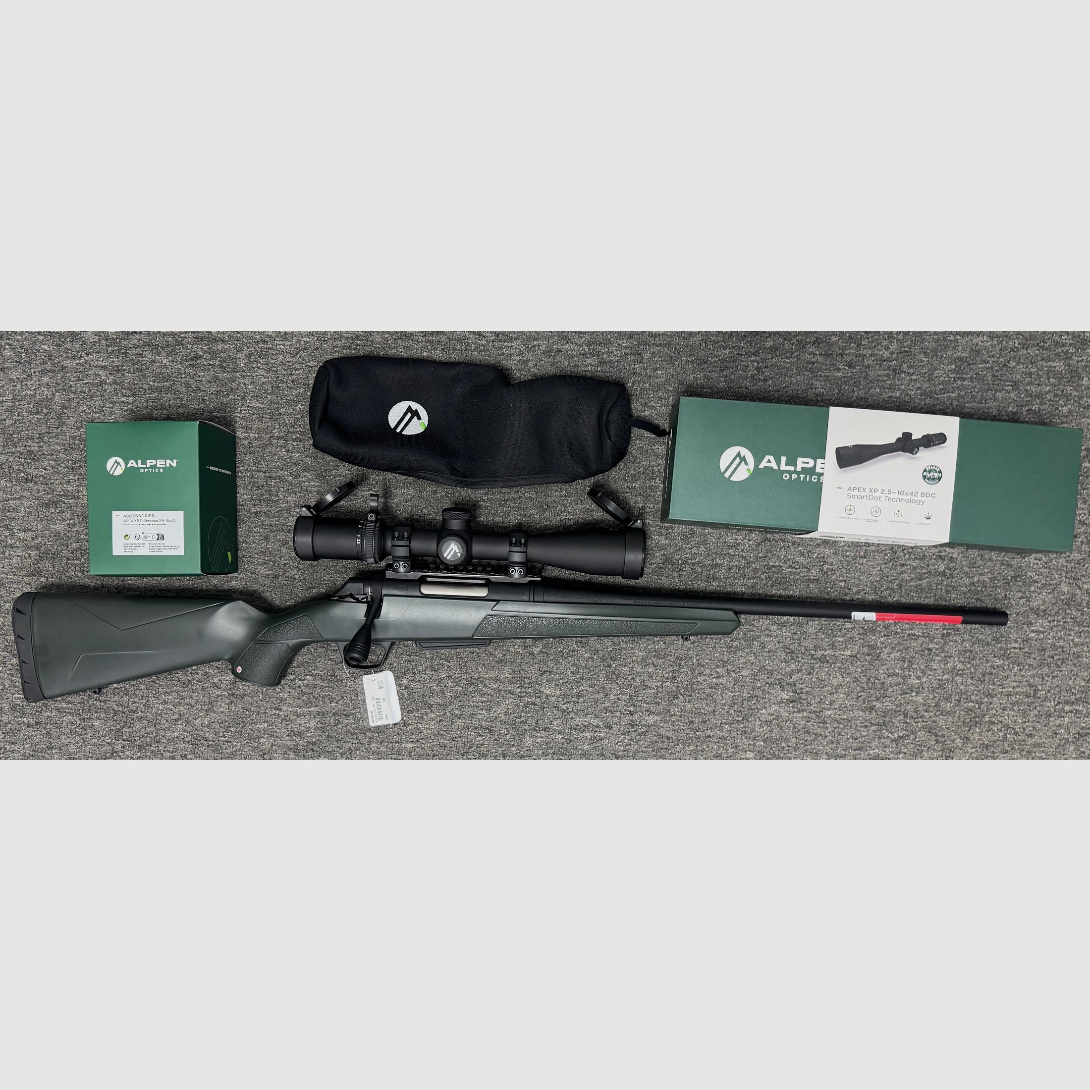 Winchester XPR .308Win. mit MG inkl. Alpen Apex XP 2,5-16x42 BDC mit LP - Neuwaffe