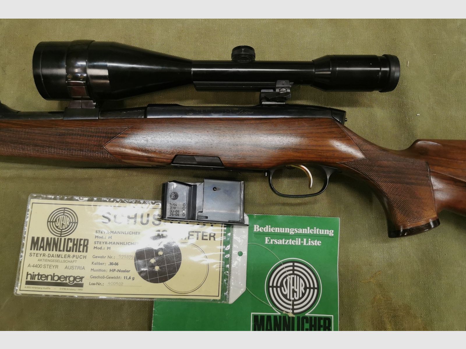 Steyr-Mannlicher M  LUXUS  Büchse Kal.: .30-06Spr.