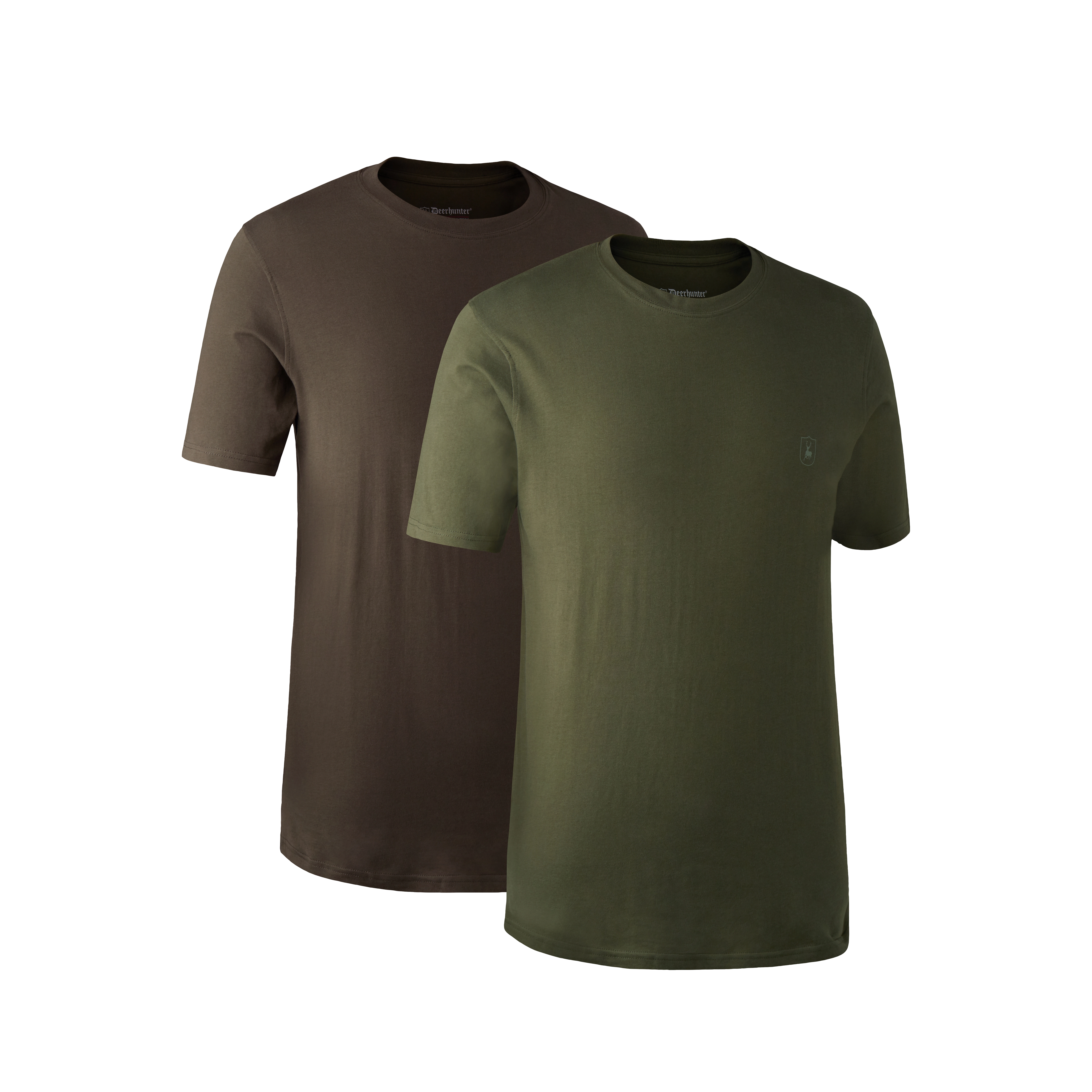 T-shirt lot de 2 - Green/Brown Leaf, image 7 sur 7