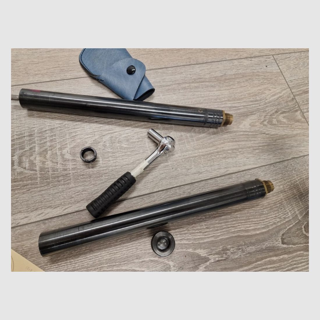 Feinwerkbau Match air rifle C 60 with lots of accessories, overhaul 2024!